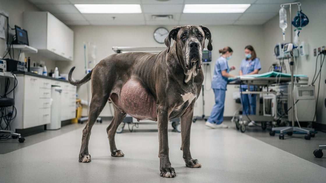 Bloat (GDV) — vet costs and insurance