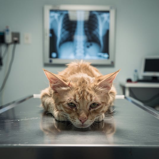 Intestinal Blockage in Cats