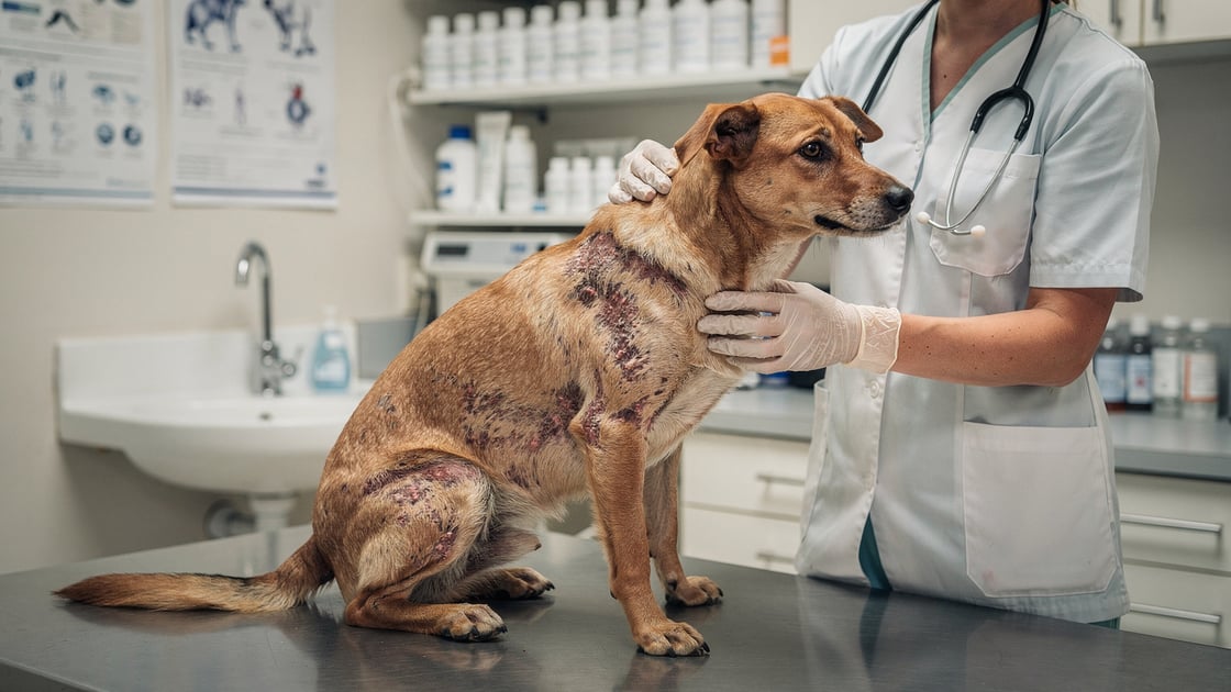 Mange — vet costs and insurance