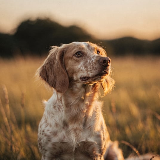 Blond Brittany Hound