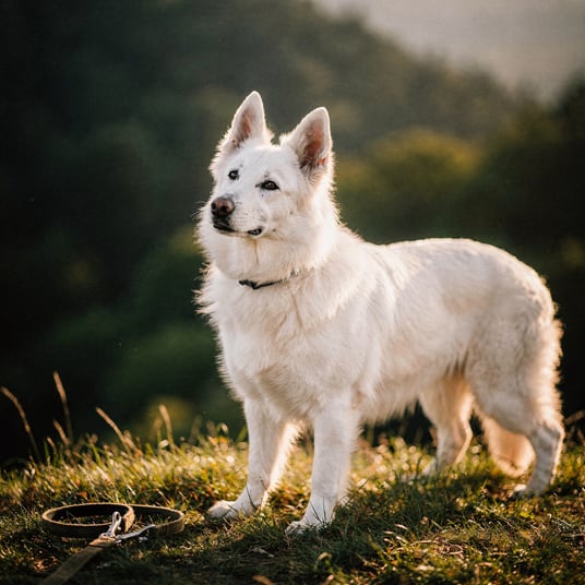 White Swiss Shepherd Dog