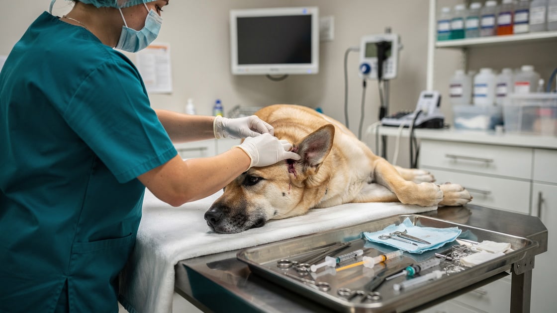 Ear Hematoma Surgery — vet costs and insurance