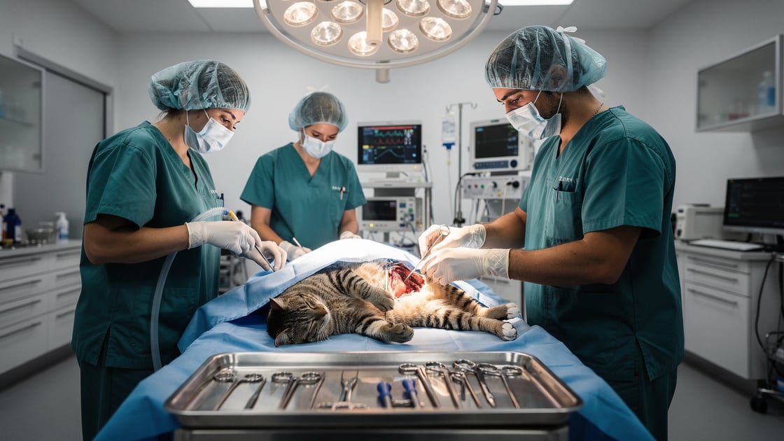 Intestinal Blockage Surgery — vet costs and insurance